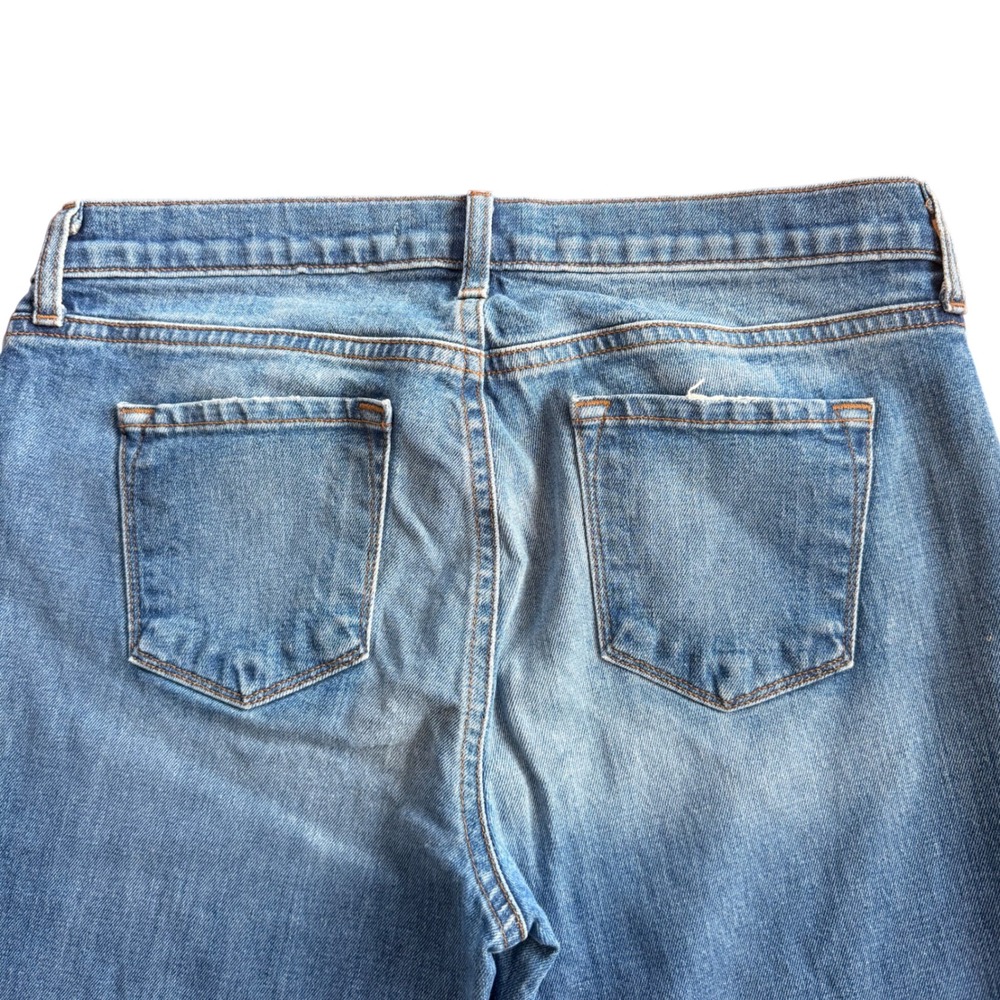 J Brand Cropped Ellis Rival Straight Leg Jeans Blue 9057E476 Size 27 - Picture 3 of 10